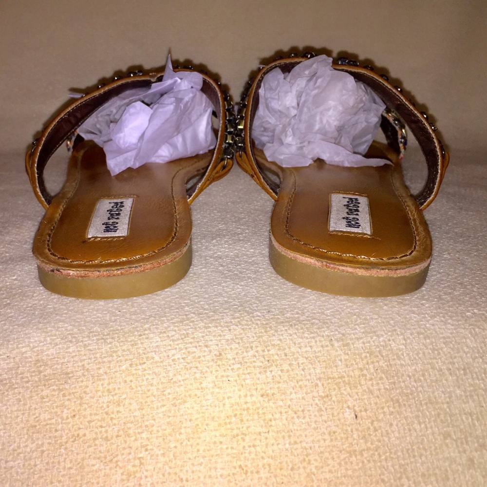 Not Rated Flat Rhinestone Sandals - Picture 6 of 8